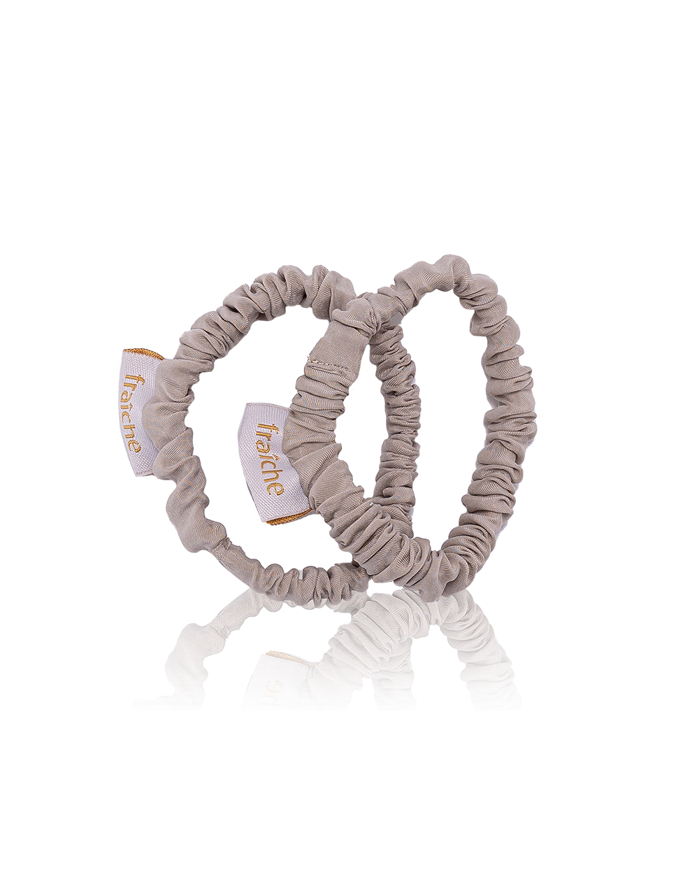 Duo Scrunchies - Almond Milk