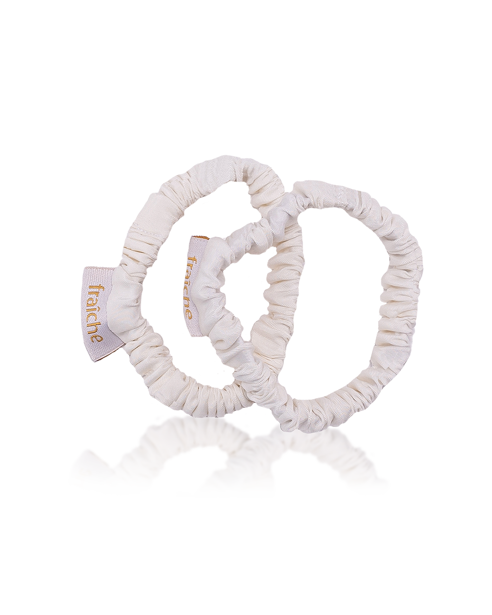 Duo Scrunchies-Creamy